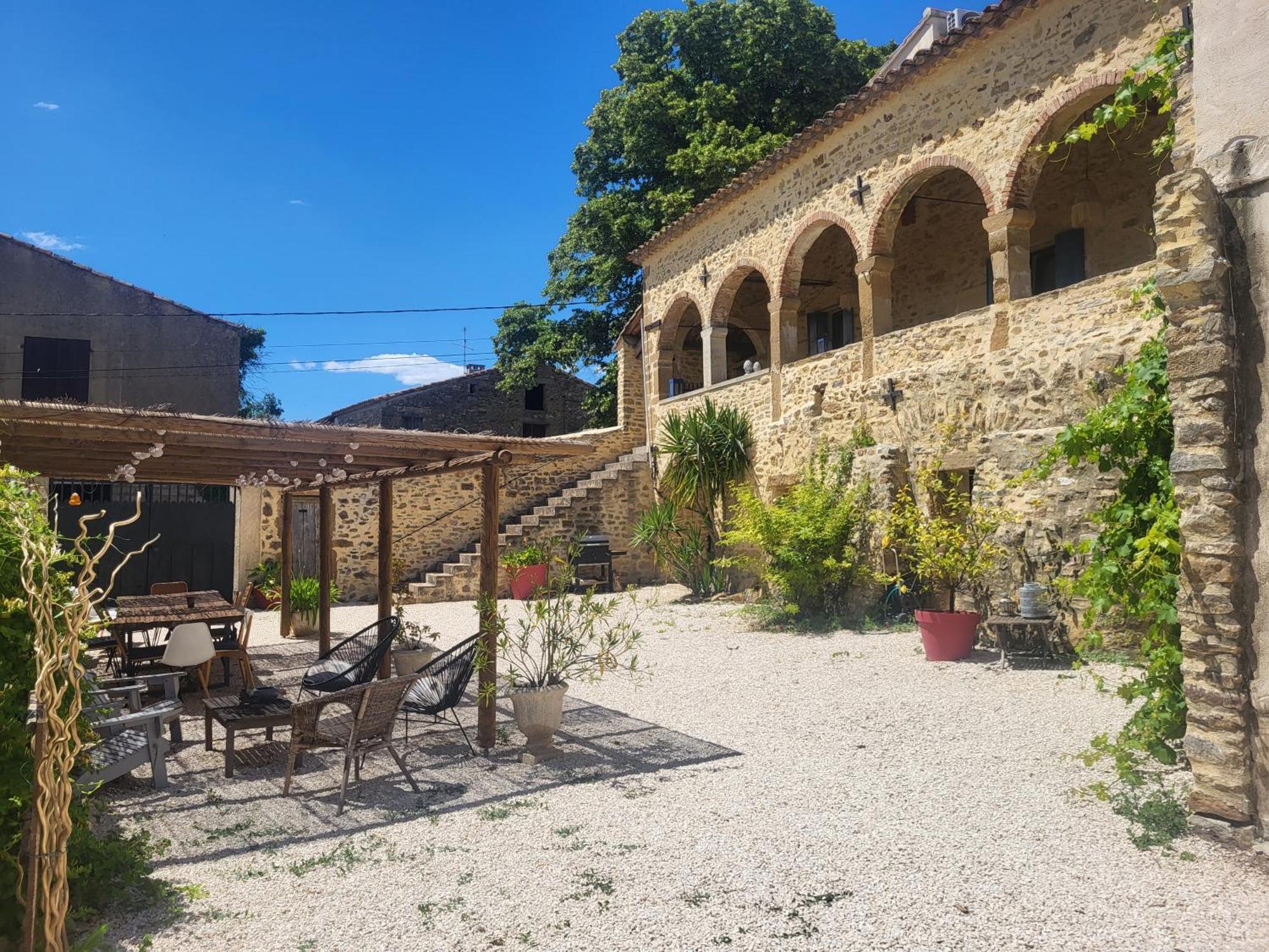 Bed and Breakfast Bastide De La Madeleine Pougnadoresse Екстер'єр фото